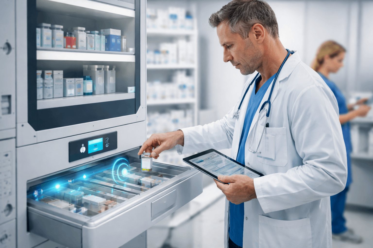 تطبيقات قارئات RFID المدمجة في الأجهزة الطبية