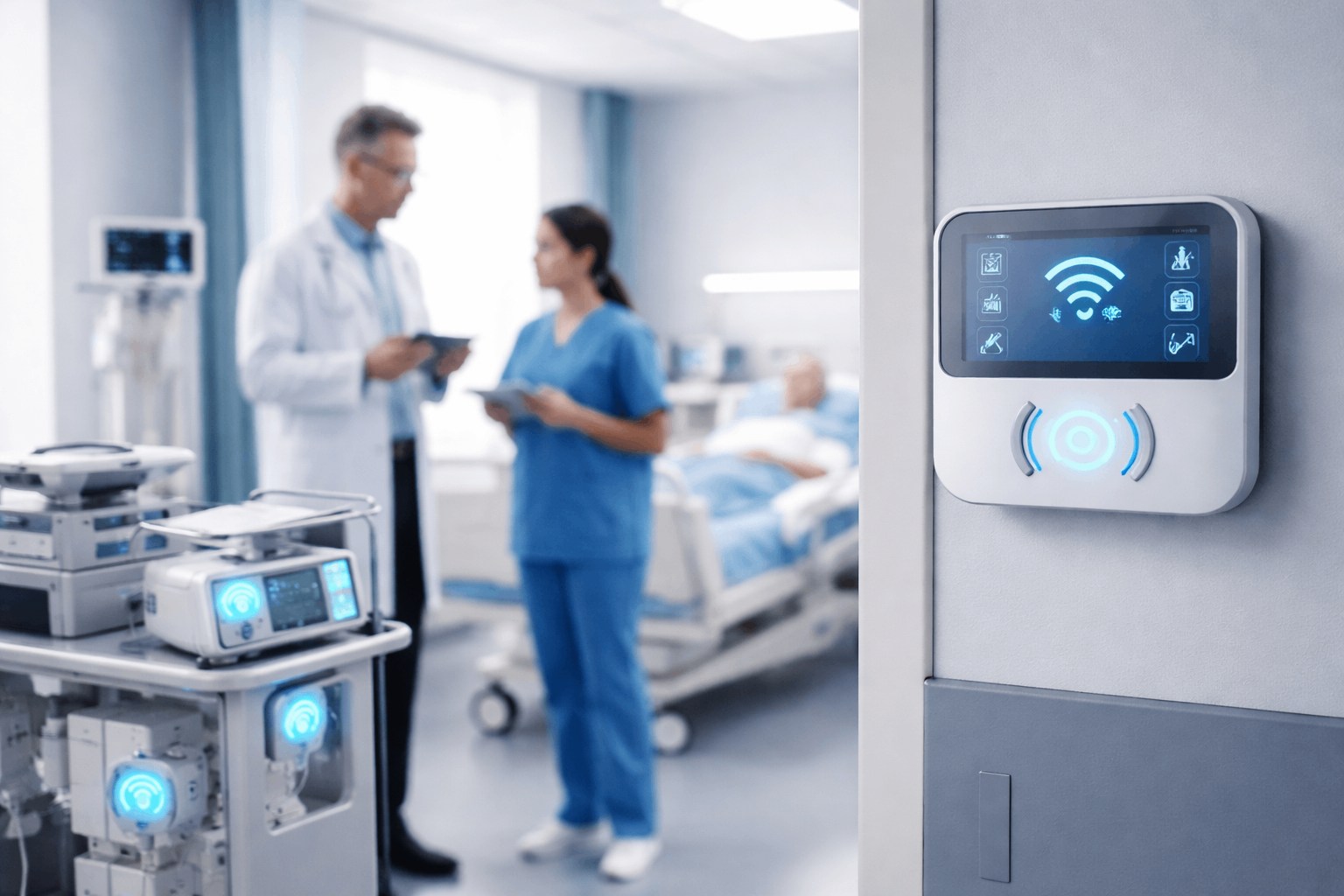 قارئات RFID المدمجة في الرعاية الصحية: التطبيقات والفوائد